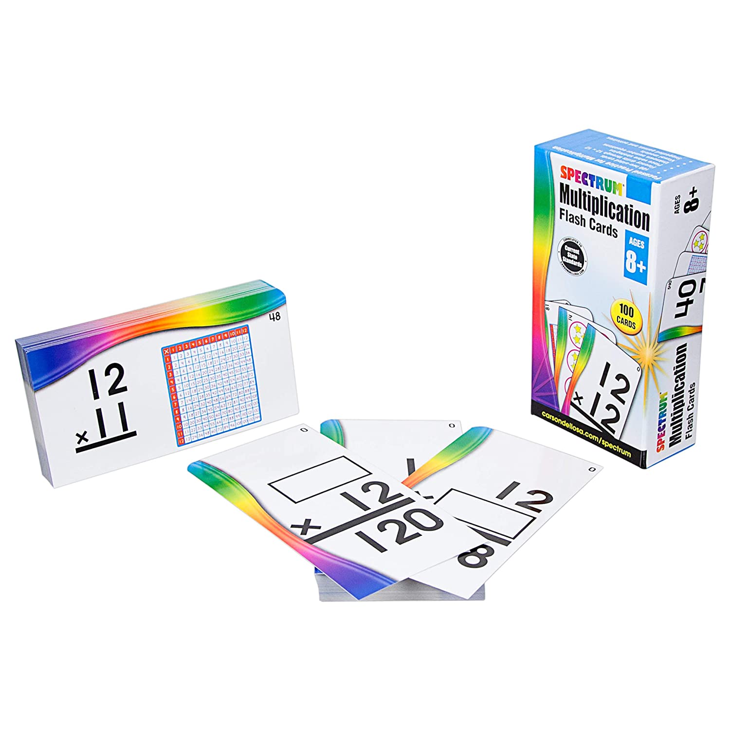 Carson Dellosa Spectrum Flash Cards Multiplication – BigaMart