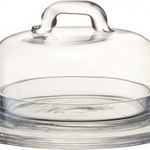 LSA SZ21 Serve Dish & Cover Ø11.5 cm/Ø10.5 cm Clear