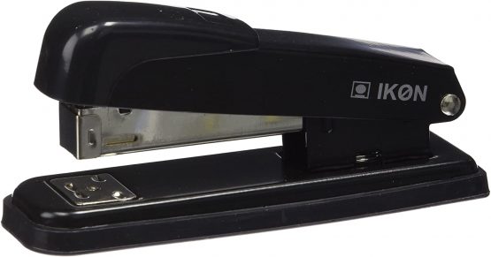 Hainenko Value Half Strip Metal Stapler - Black