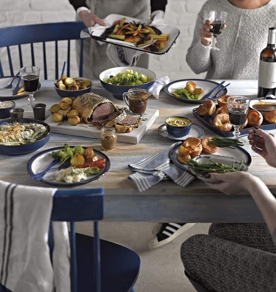Denby Imperial Blue Serving Bowl, Medium, 1.4 Litre - Image 2