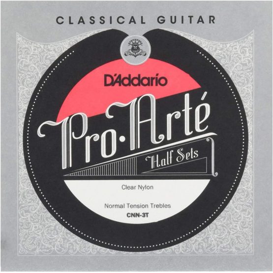 D'Addario CNN-3T Pro-Arte Clear Nylon Treble String Set