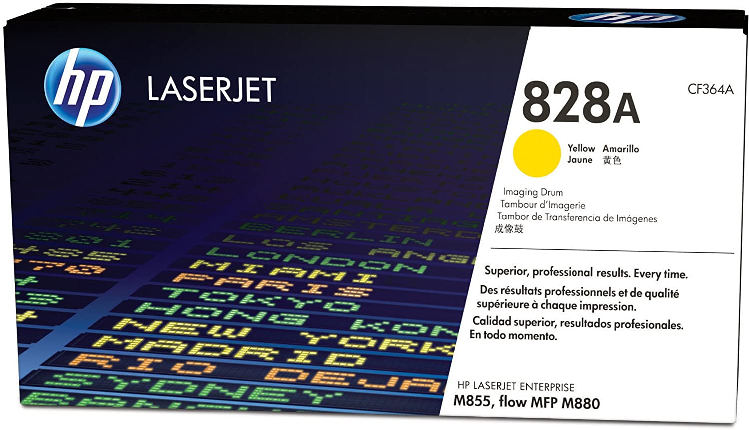 HP CF364A 828A LaserJet Image Drum, Yellow, Single Pack