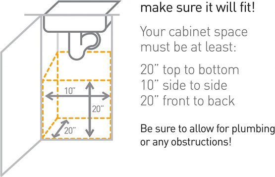simplehuman CW1016 35L (20/15) Pull-out Recycling Kitchen Cupboard Cabinet Bin, Easy to Install, Commercial-Grade Ball-Bearing Tracks, Easy-Access Handle, Polished Heavy-Duty Steel Frame - Image 3