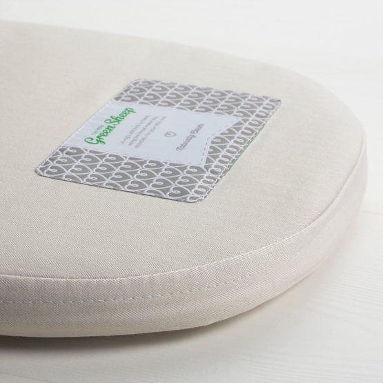 The Little Green Sheep Natural Carrycot Mattress (to fit Joolz Day - 78 x 32 cm) - Image 3