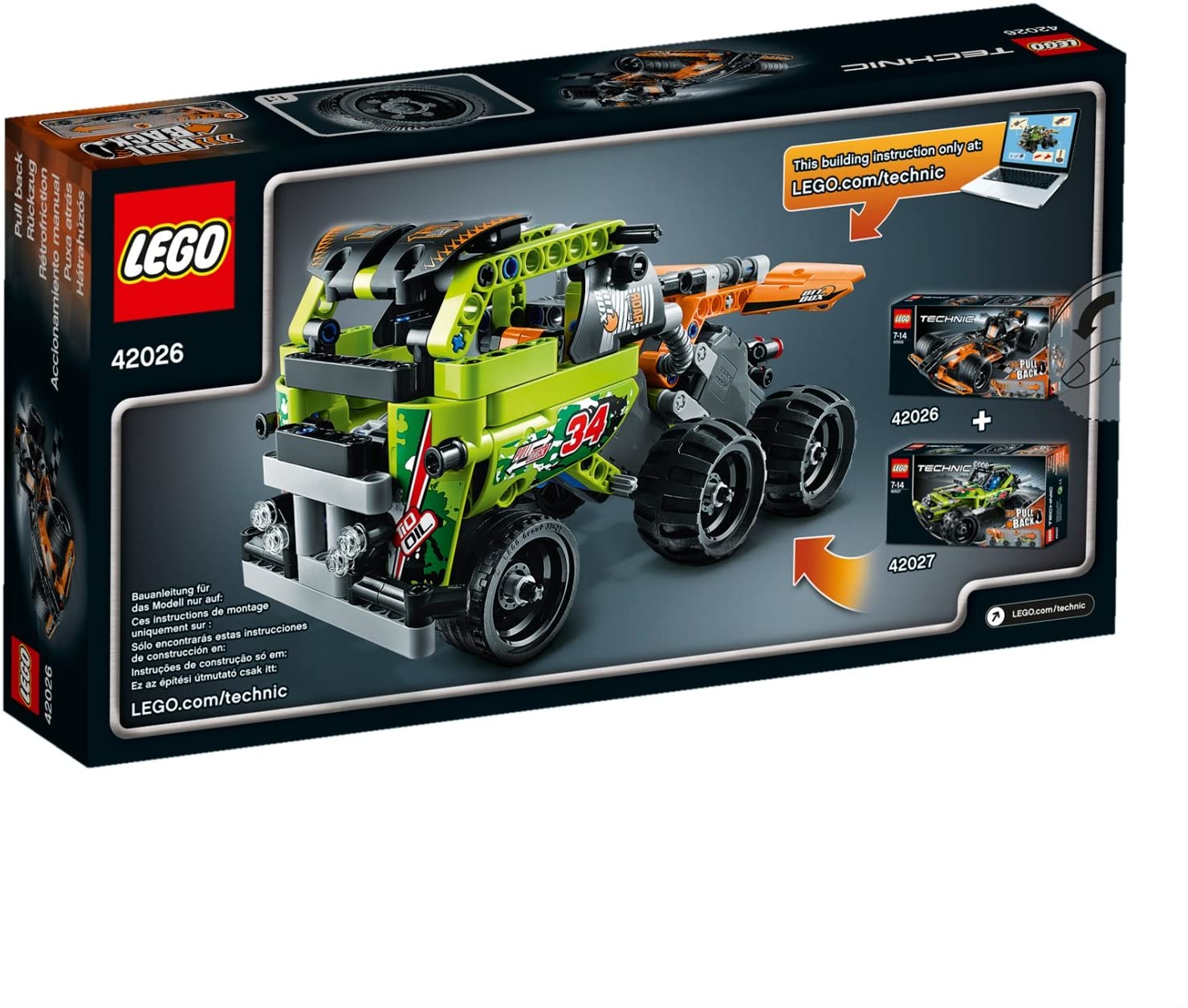 Lego Technic Champion Racer (Black) - Image 3