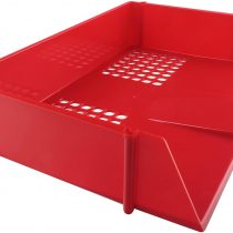 Q-Connect Wide Entry Letter Tray - Red