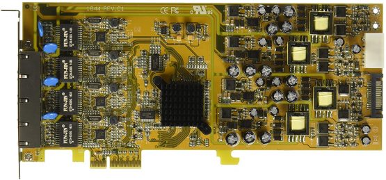 StarTech 4 Port Gigabit PoE (Power over Ethernet) Card - PCIe Network Card - PoE / PoE+ Up to 25W Per Port - PCIe NIC - Gigabit Ethernet Card (ST4000PEXPSE)