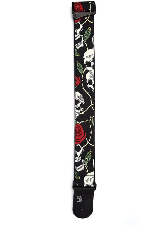 D'Addario Woven Guitar Strap - Guitar Accessories - Electric Guitar Strap, Acoustic Guitar Strap, Acoustic Electric Guitar Strap & Bass Guitar Strap - Immortal Love - Image 3