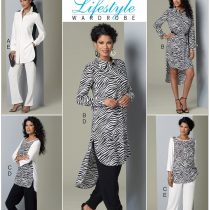 Butterick Pattern 6294 B5,Misses Tunic and Pants,Sizes 8-16, Multicolor, (8-10-12-14-16)