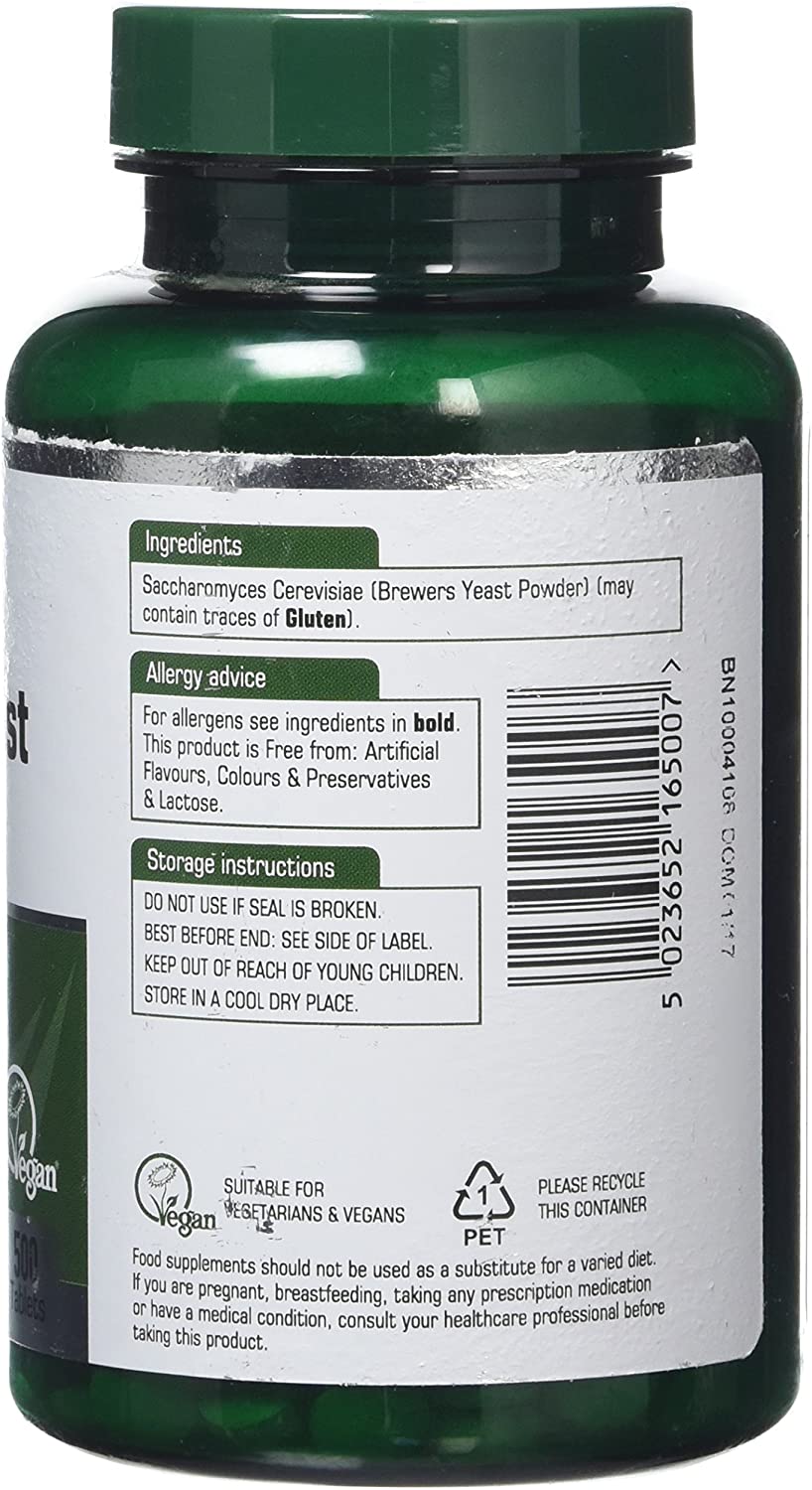 Natures Aid Brewers Yeast 300mg, Natural Source of B-Vitamins, Amino Acids and Minerals, Supports Energy and Immune Health - Image 3