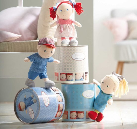 HABA 5737 Soft Doll Mirli, 20 cm, for Ages 6 Months and Up - Image 3