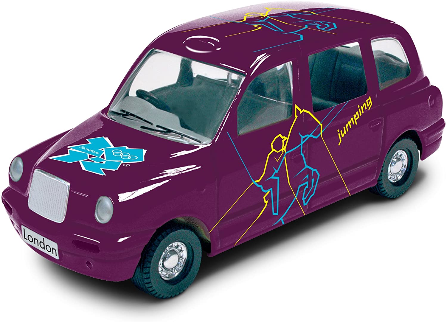 Corgi TY66139 London 2012 Destination London 2012 Taxi #37 Equestrian Jumping 2012 Collectable Series Die Cast Vehicle