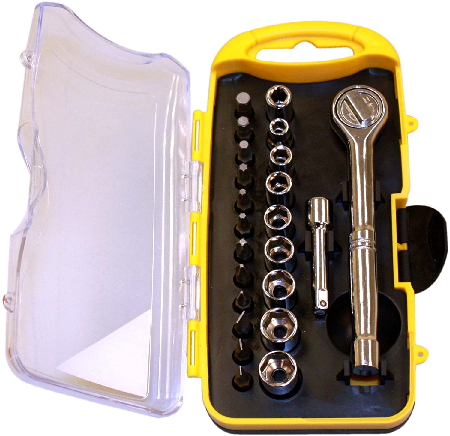 Rolson 36099 23 pc Socket and Bit Set, Variety Pack - Image 2