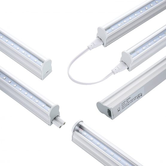 LED Grow Light Bars for Indoor Plants Plant Grow Lamp with Red/Blue Spectrum Growth Light Strip with Power Switch Wire + Cables for Greenhouse Plant Grow Shelf (Pack of 2) - Image 3