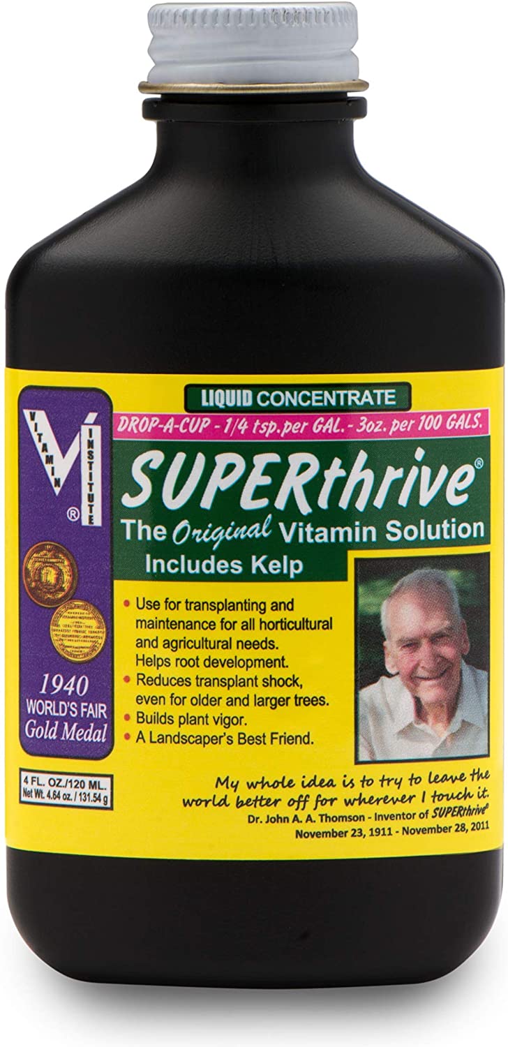 Superthrive 120ml Plant Food Supplement, Yellow, 4 Ounces