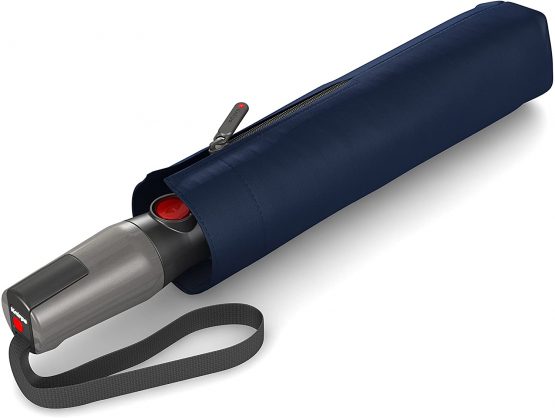 Knirps T.400 Extra Large Duomatic Folding umbrella, 36 cm, Blue (Navy)