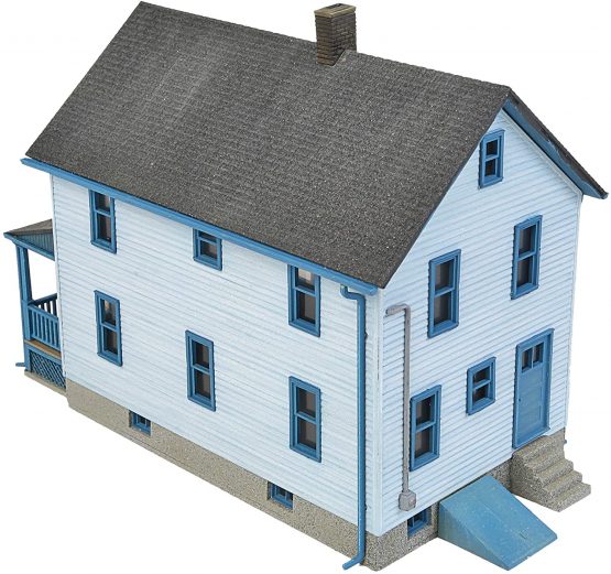 Walthers, Inc. 933-3786 Cornerstone HO Scale Model Story Frame House Kit, 1/16" 12.7 X 6.3 X 10.3cm 1:87 - Image 3