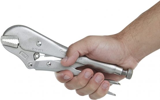 IRWIN Visegrip VIS10RC V10R Straight Jaw Locking Pliers, Silver, 250 x 41 mm - Image 3