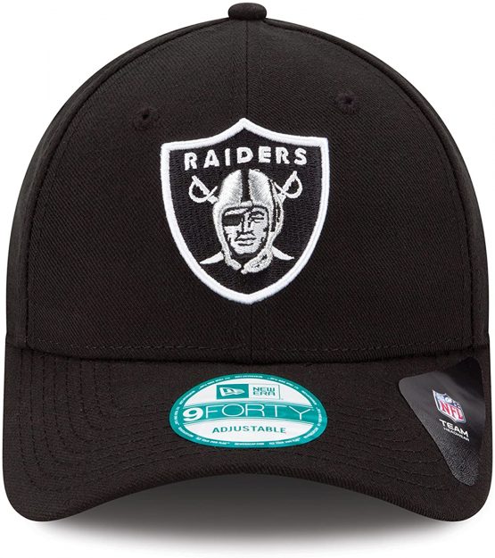 New Era Men's The League 9Forty Oakland Raiders Official Team Colour Baseball Cap - Image 2