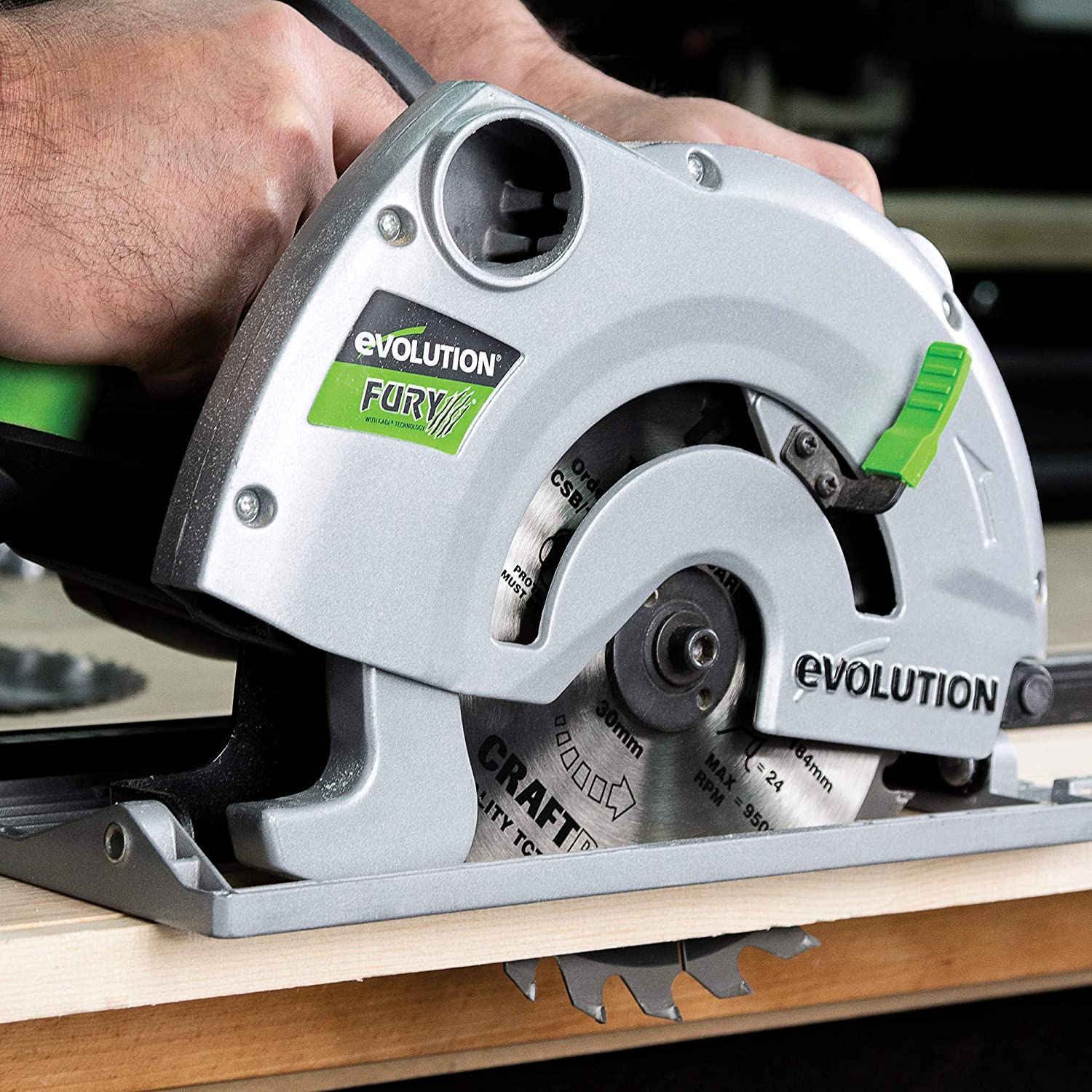 Trend Wood Circular Saw Blade, 160mm Diameter, 20mm Bore, 48 Teeth, 2.4mm Kerf, +5° Hook, TCT, Fine Finish, CSB/16048 - Image 3