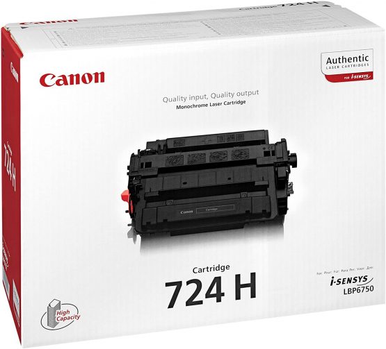 Canon CRG 724H - Toner cartridge - 1 x black - 12500 pages