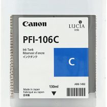 Canon PFI106C 130ml Ink Cartridge - Cyan