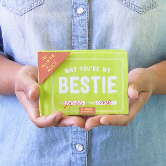 Knock Knock Why You're My Bestie Fill in the Love Book Fill-in-the-Blank Gift for Best Friend Journal, 4.5 x 3.25-Inches: Fill-in-the-blank Journal - Image 4