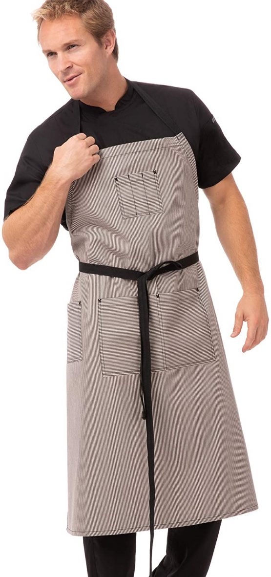 Chef Works Portland Adjustable Bib Apron
