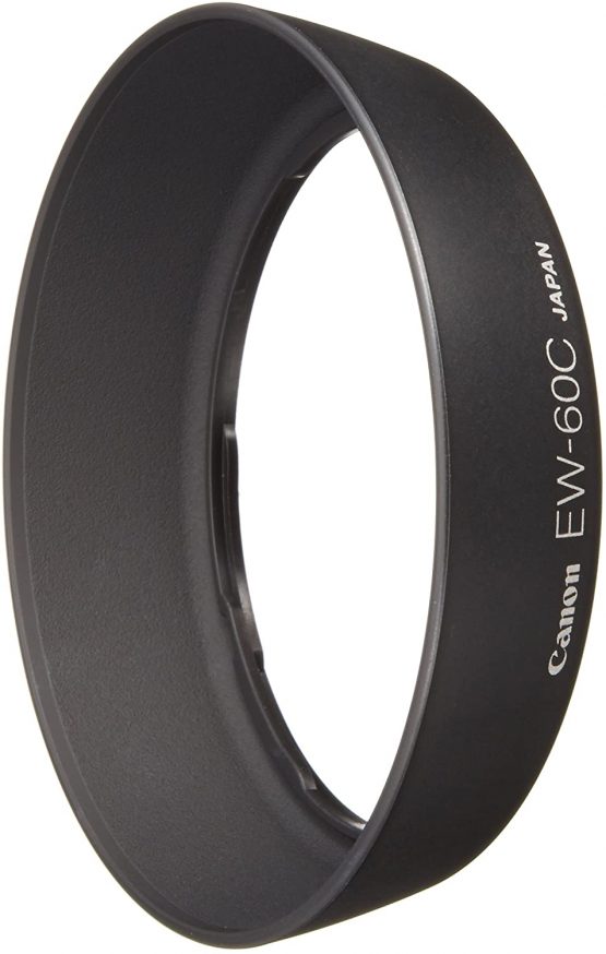 Canon EW60C Lens hood for EF28-80mm f3.5-5.6/2, U/4, U/5, EF28-90 f4.0-5.6 II, U/2, Black