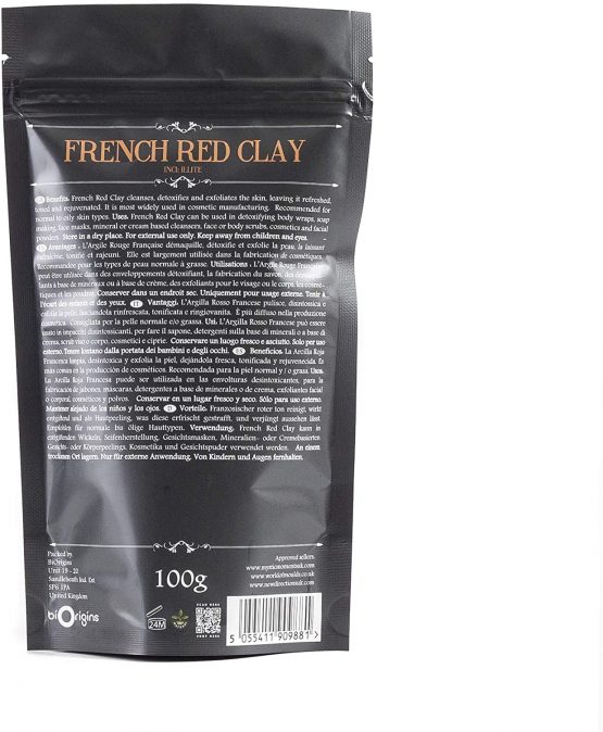 Red Ultra Ventilated French Clay - 100g - Image 2