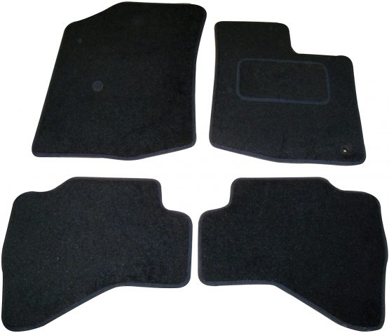 Sakura SS4652 Carpet Floor Mat, Black Trim