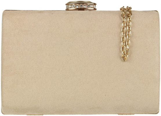 Girly Handbags Elegant Suede Clutch Bag