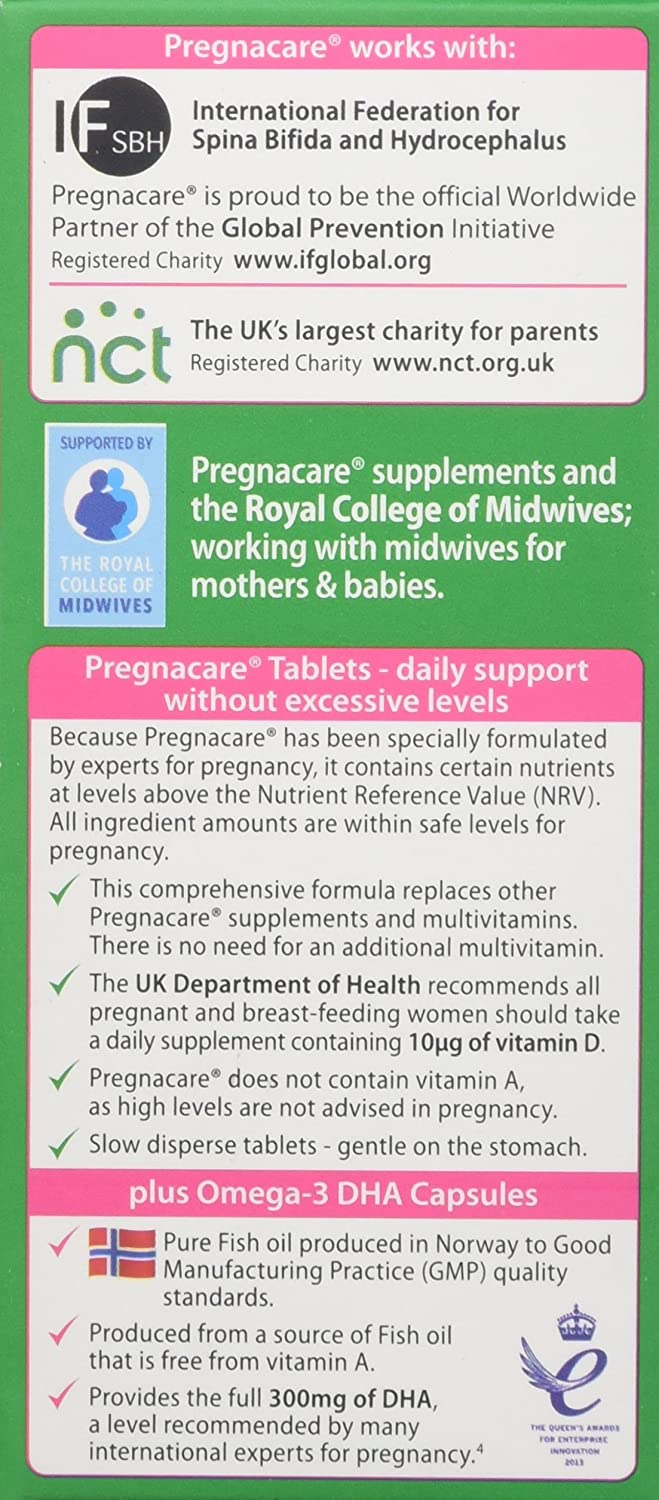 Pregnacare Plus, Extra Support During Pregnancy, 84 Tablets, 56 count (Pack of 1) - Image 4