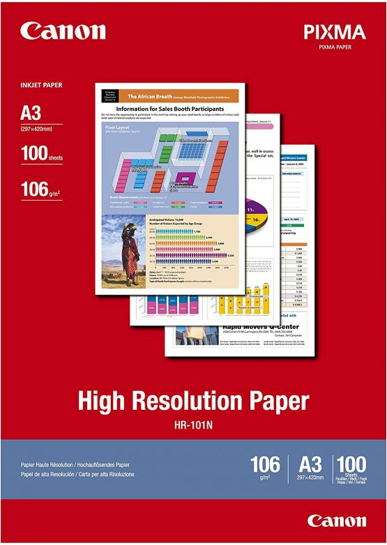 Canon High Resolution Paper 100Sheet A3