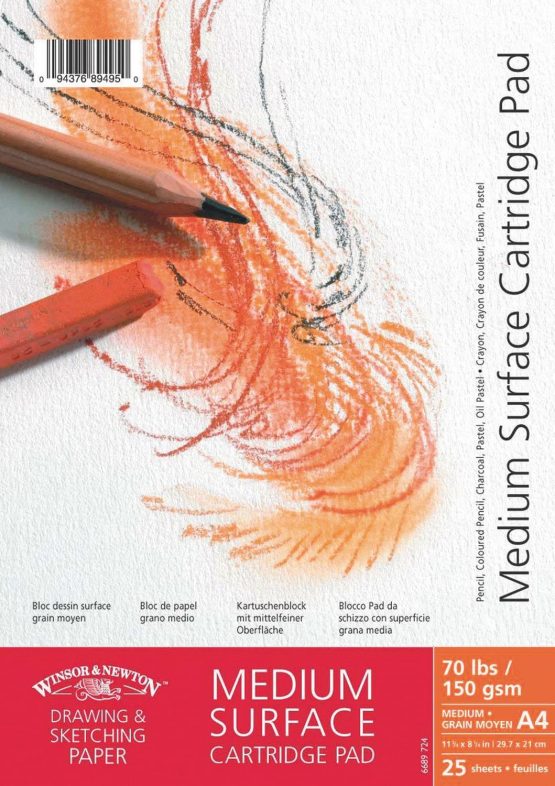 Winsor & Newton A3 Medium Surface Cartridge Spiral Pad