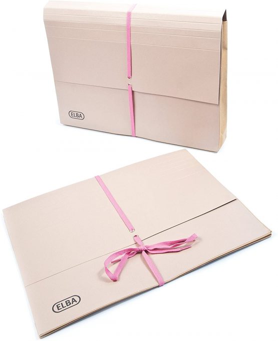 Elba 100080792 Legal Wallets, Foolscap, 75 mm - Pack of 25, Buff - Image 2