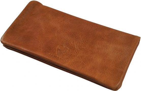 GERMANUS Calbrunus - Tobacco Pouch from Genuine Leather in Brown