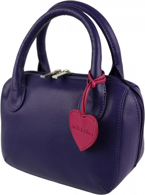 Mala Leather Ladies Anishka Collection Mini Grab Bag - Image 3