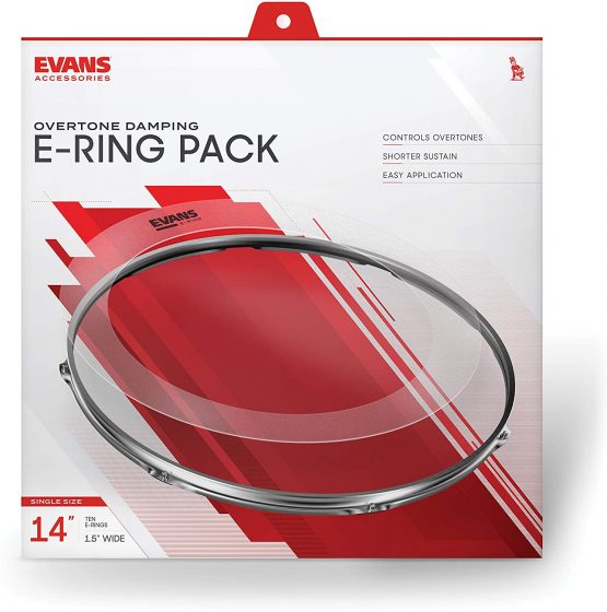 Evans 1 .5 to 14 inch E-Ring (Pack of 10) - Image 2