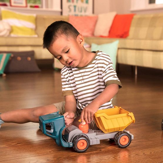 Battat BT2510Z Dump Construction Vehicle Toy Trucks for Toddlers 18m+ - Image 3