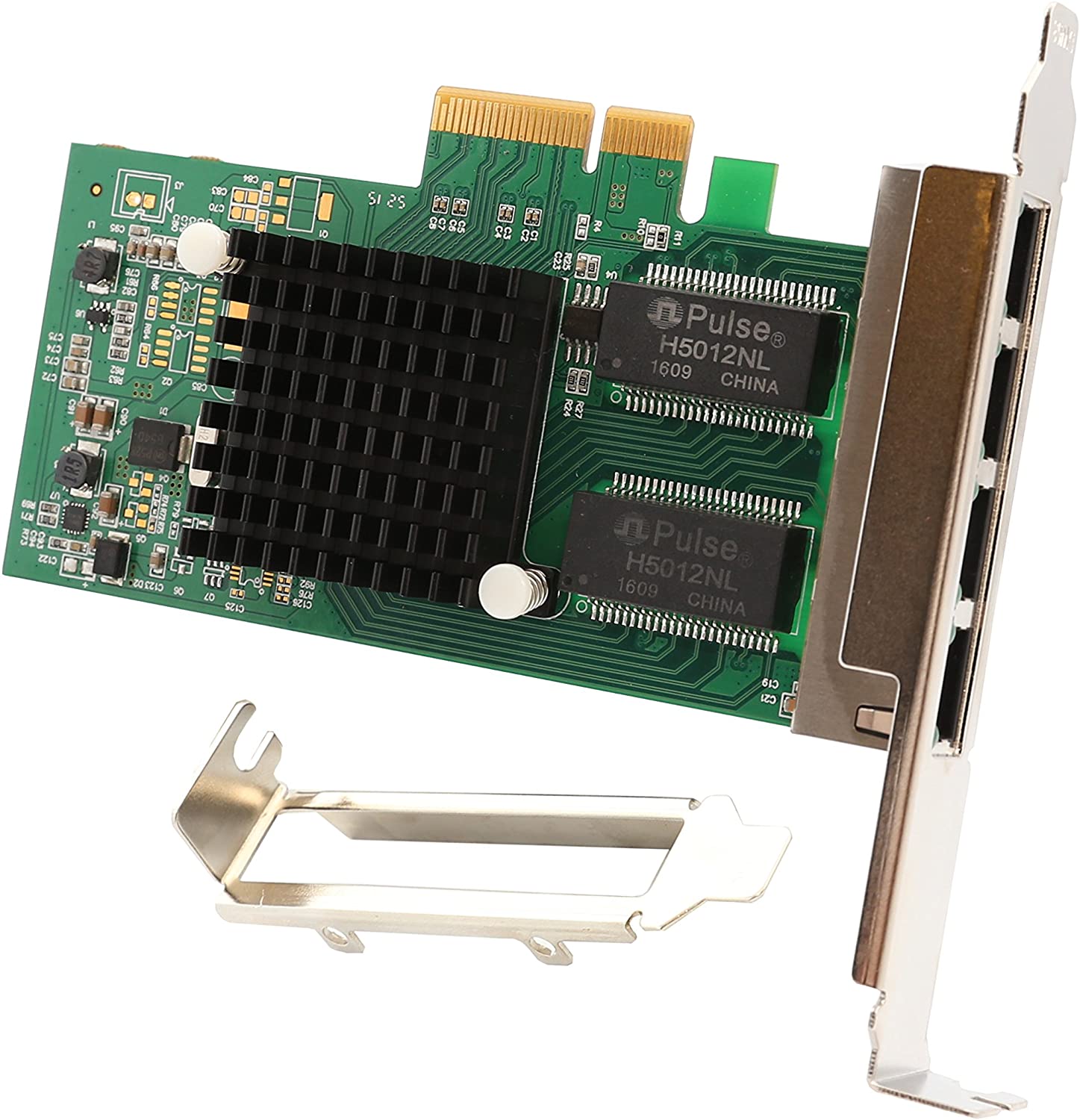 I/O Crest 4 Port Gigabit 10/100/1000 BASE-T LAN Ethernet Intel i350-AM4 Chipset PCI-E X4 Network Interface Card NIC SY-PEX24045 - Image 4
