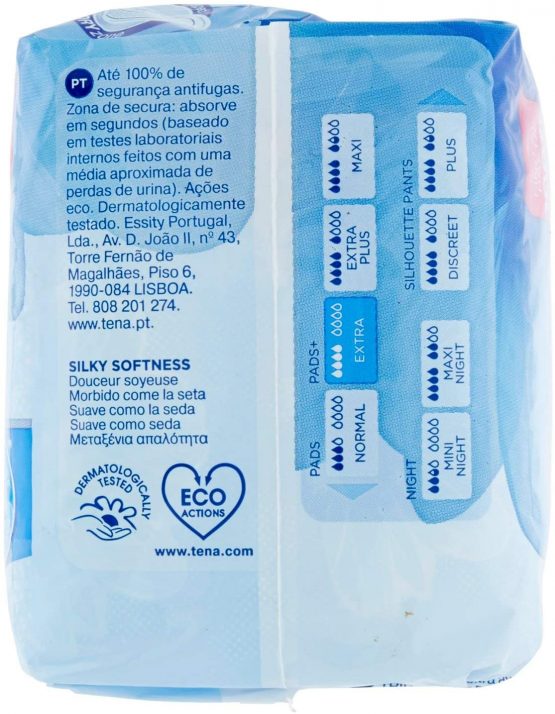 TENA Lady Extra Towels - 6 x Packs of 10 ( 60 Towels ) - Image 4