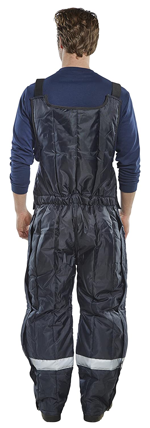 COLDSTAR FREEZER BIB TROUSERS NAVY BLUE XXXL, 3XL - Image 2