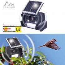 Gardigo electronic Scarecrow Solar Bird Repeller by Ultrasound animalfriendly deterrent of birds on your ground
