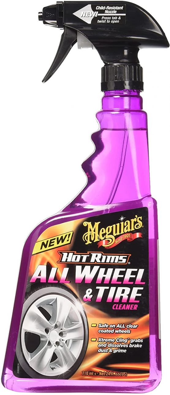 Meguiar’s G9524EU Hot Rims All Wheel and Tire Cleaner 710ml BigaMart