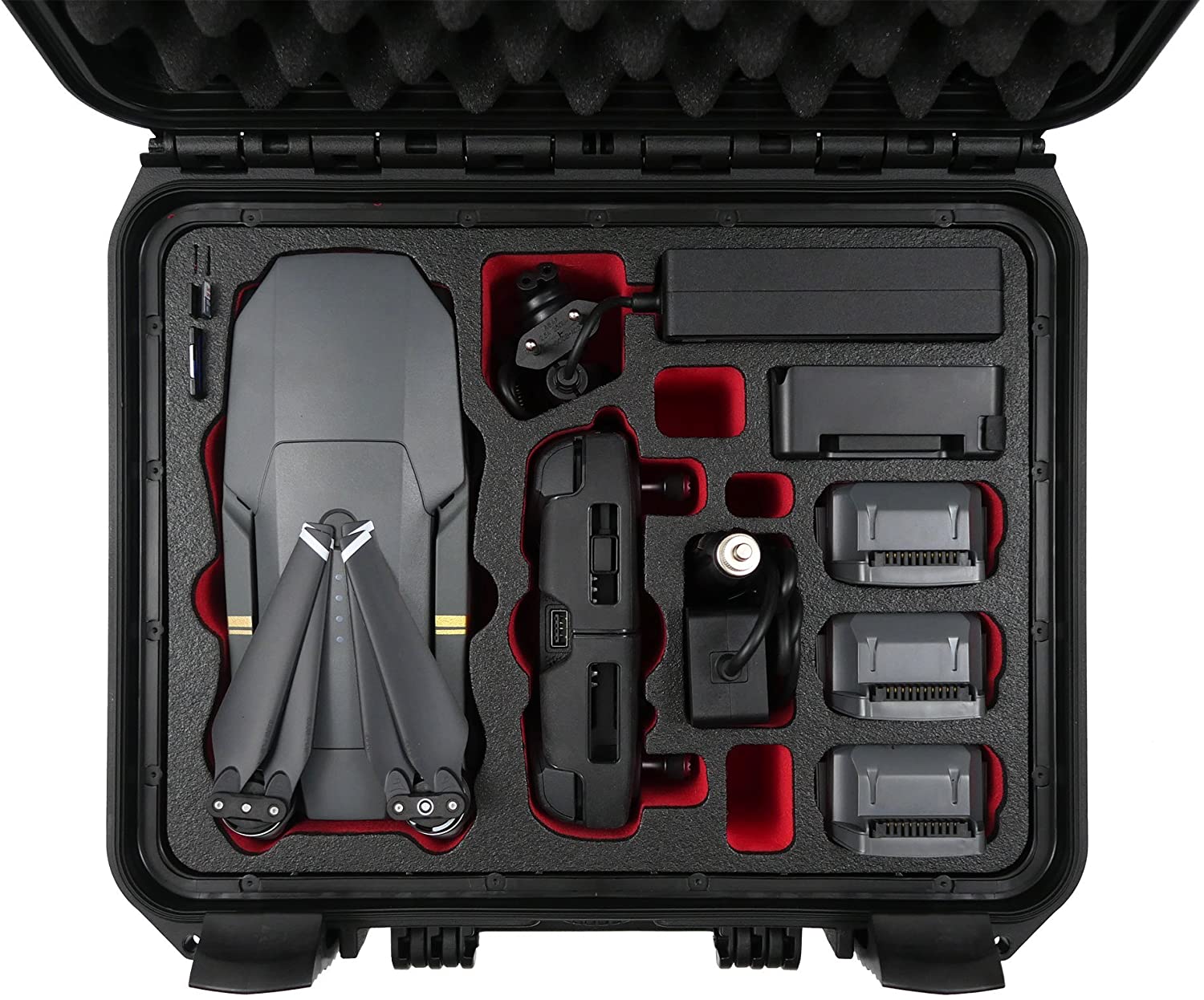 TomCase Drone Case Travel Edition for DJI Mavic 4 Pro, Fly More/Creator Combo, with RC2/RC Pro 2, Hard Case