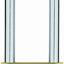 ABUS 04762 63mm Long Shackle Special Brass Padlock