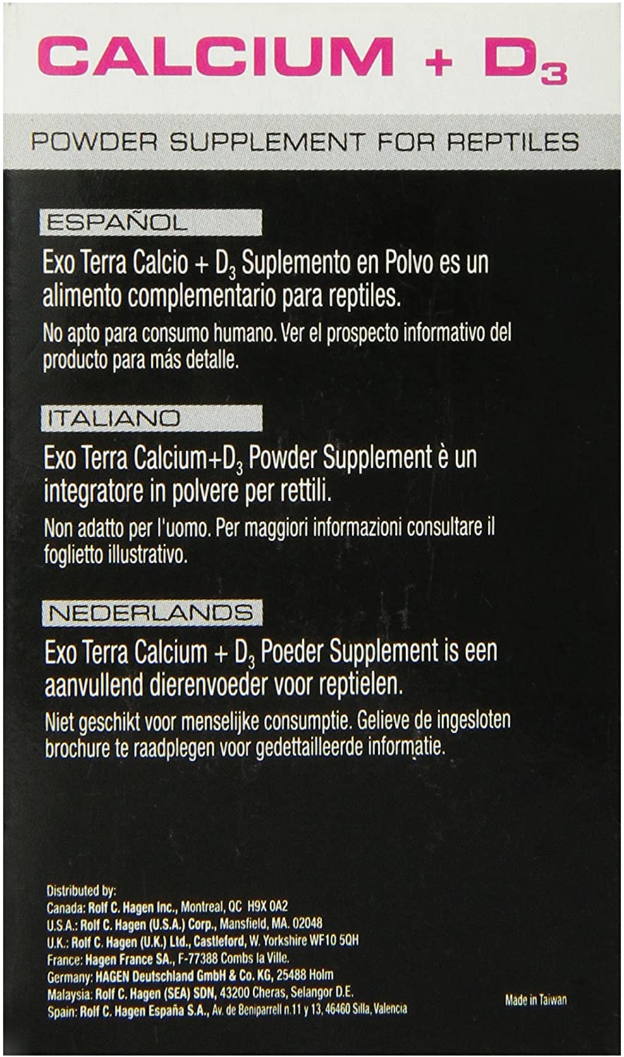 Exo Terra Reptile Calcium & D3 90 g (Pack of 1) - Image 3