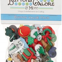 Buttons Galore Holiday, Multi-Colour, 0.6