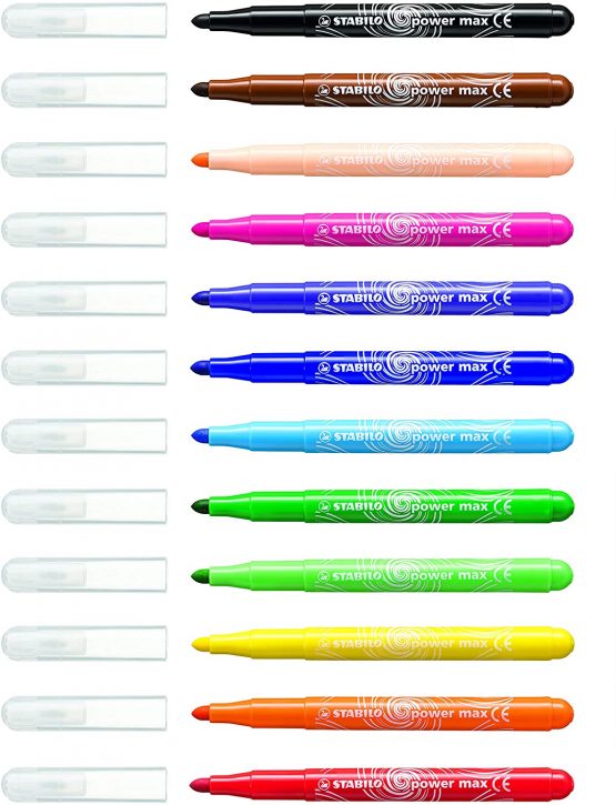 Felt Tip Pen - STABILO Power max Classpack of 96 - Image 3